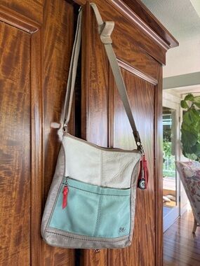 The Sak Beige, Mint & Cream  Crossbody